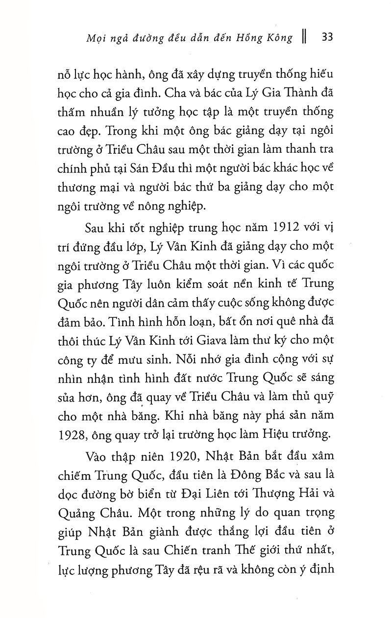 lý gia thành - “ông chủ của những ông chủ” trong giới kinh doanh hồng kông (tái bản 2017) - Ảnh 9