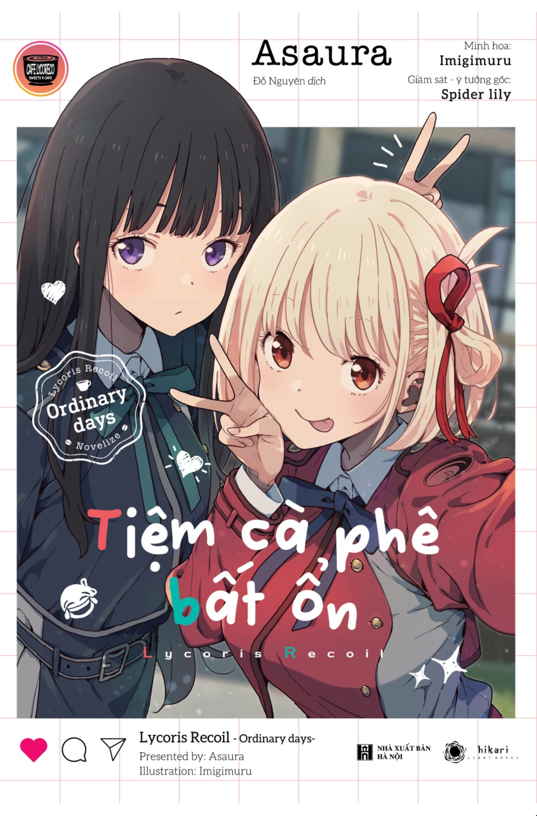 Lycoris Recoil - Ordinary Days - Tiệm Cà Phê Bất Ổn - Bản Đặc Biệt - Tặng Kèm Bookmark + Poster + Standee - Ảnh 2