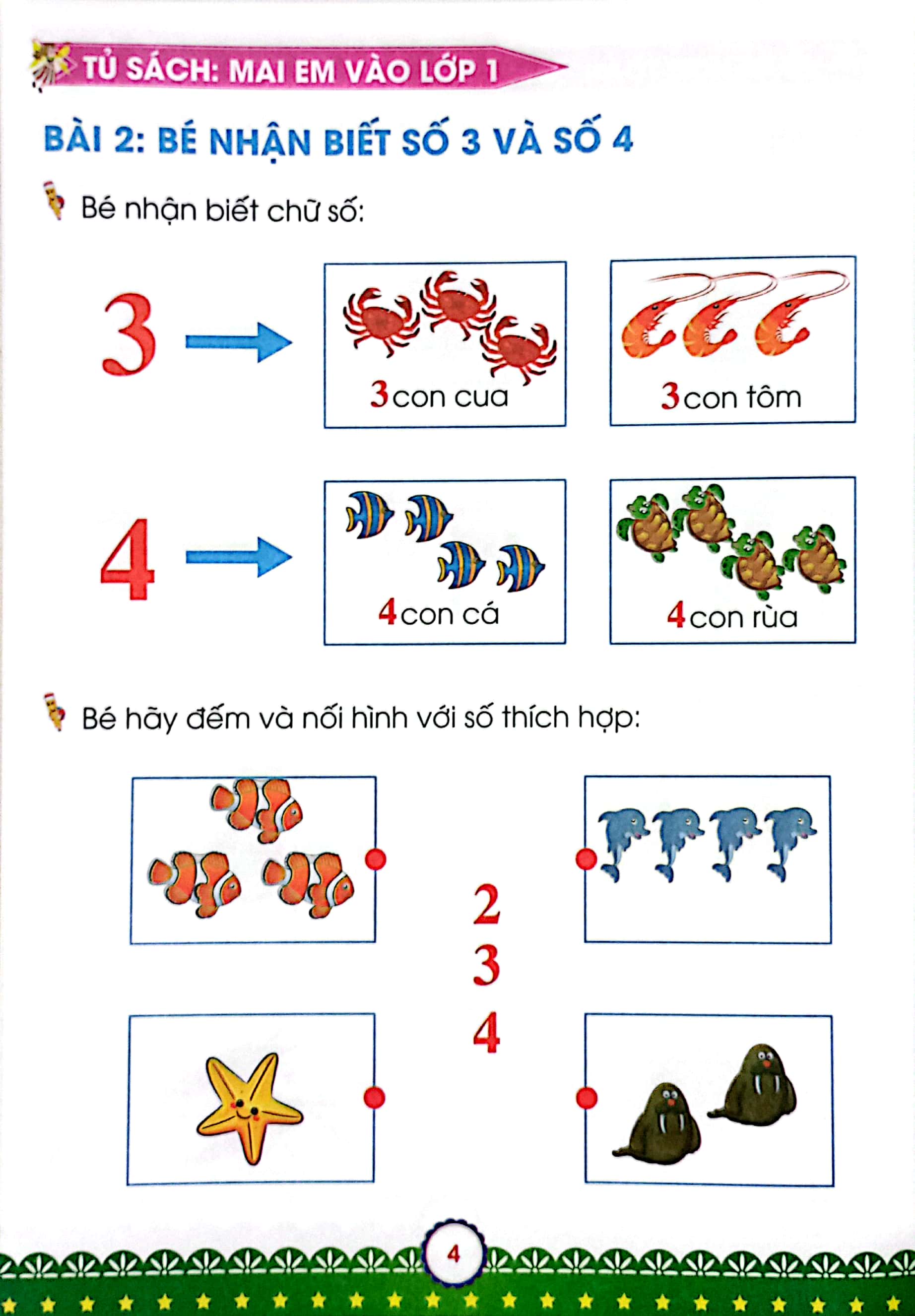 mai em vào lớp 1 - vở bé học toán - quyển 1 (dành cho trẻ 5-6 tuổi) (tái bản 2024) - Ảnh 5