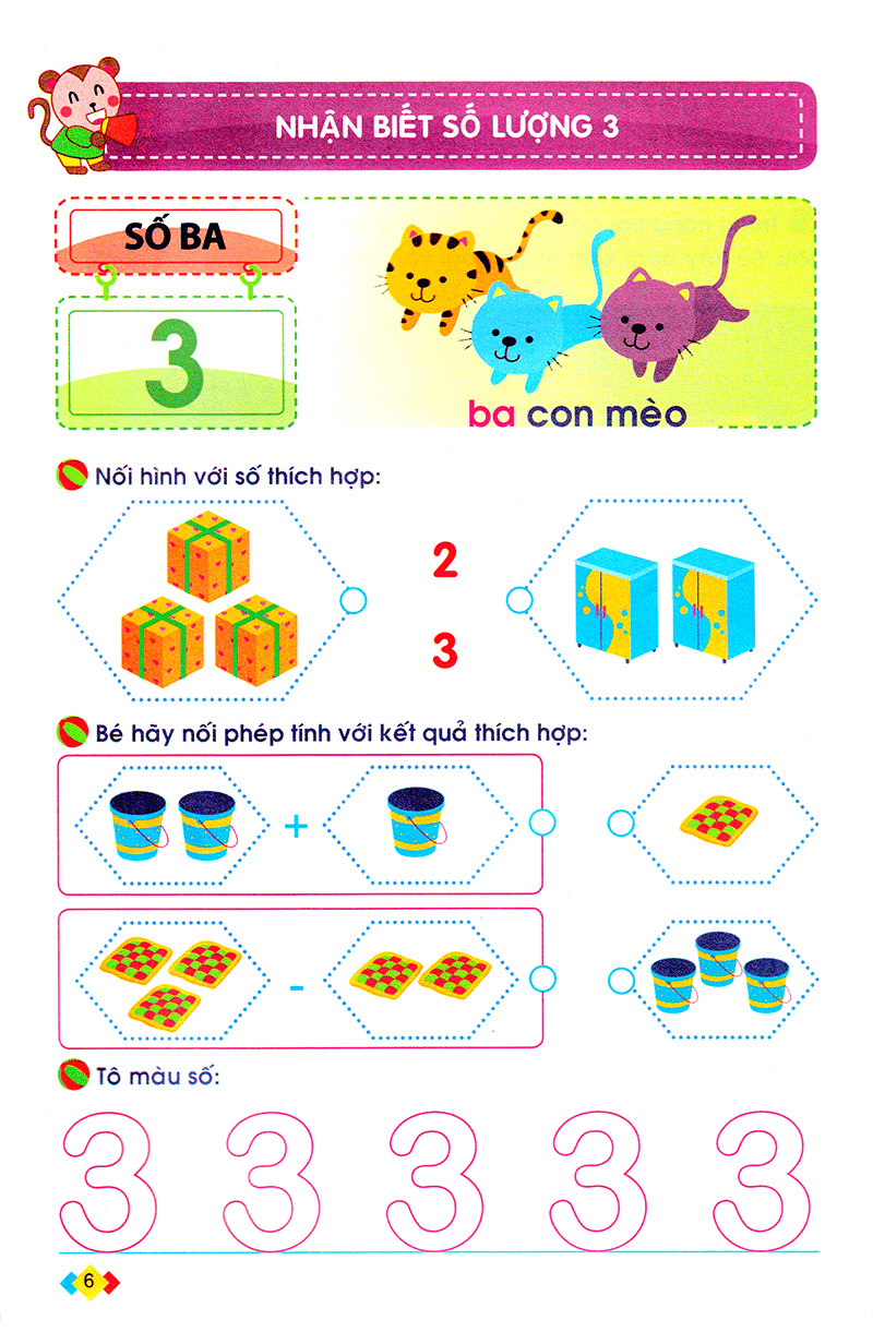 mai em vào lớp 1 - vở bé làm quen với toán (dành cho trẻ mẫu giáo) - Ảnh 7