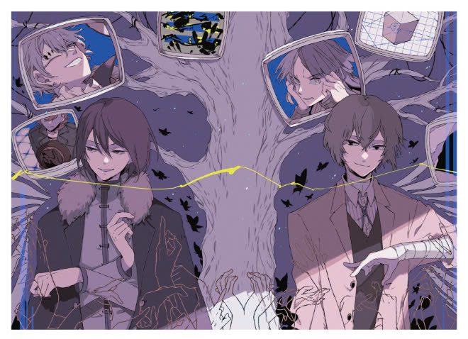 [manga] văn hào lưu lạc - tập 24 - bản sưu tầm - tặng kèm postcard nhân vật + tapestry - Ảnh 3