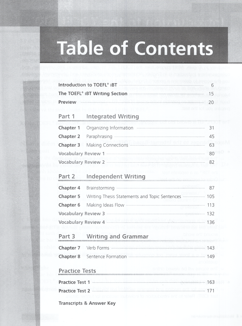 mastering skills for the toefl ibt writing - kèm 1 cd - Ảnh 13
