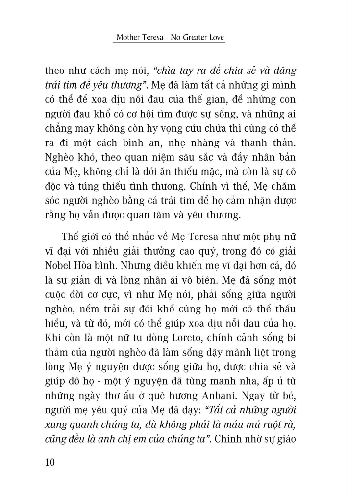 mẹ teresa - trên cả tình yêu (tái bản) - Ảnh 7