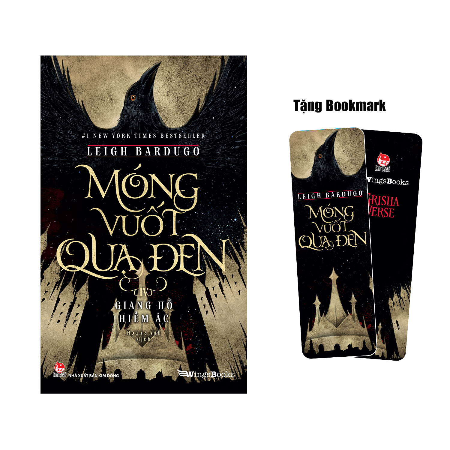 móng vuốt quạ đen - tập 4 - giang hồ hiểm ác (tái bản 2024) - tặng kèm bookmark - Ảnh 2