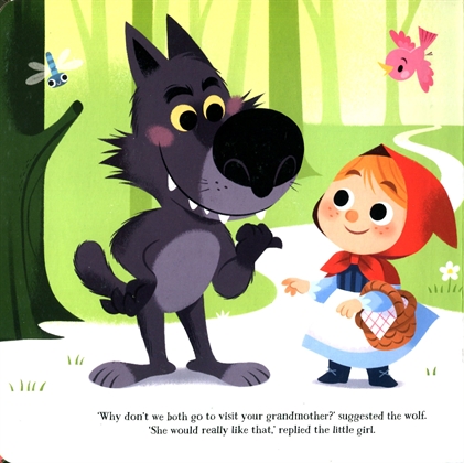my peekaboo pop-up fairy tales - little red riding hood - Ảnh 3