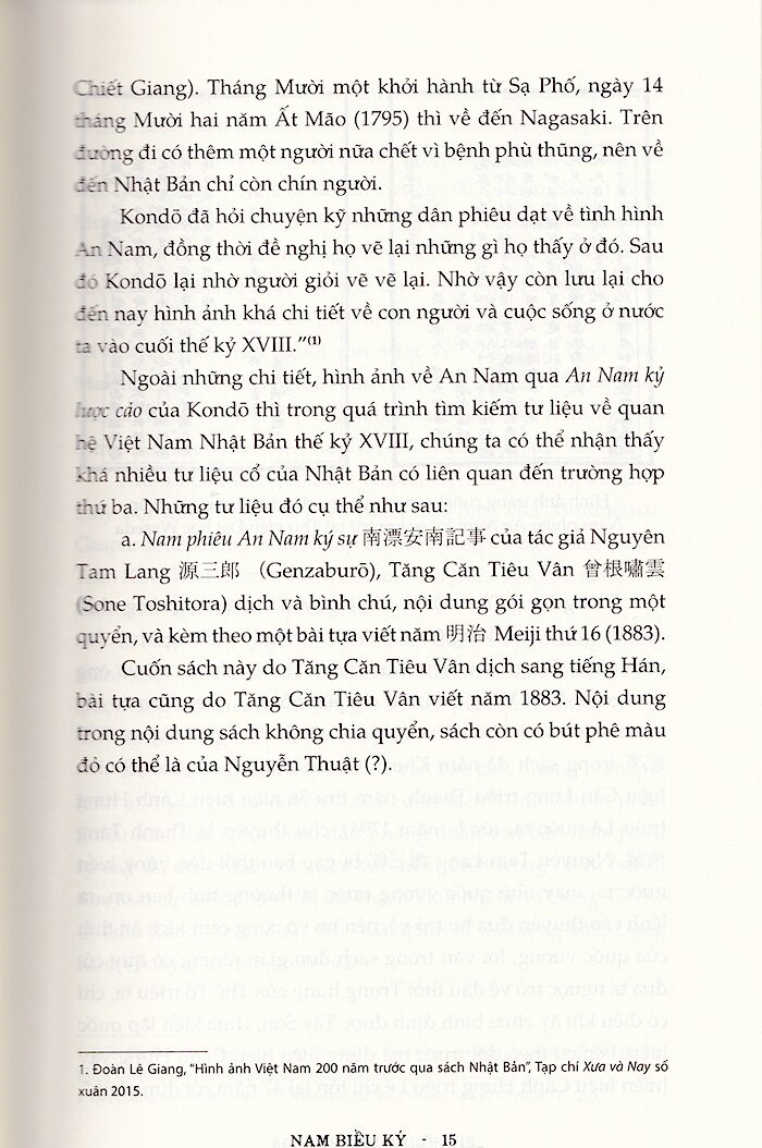 nam biều ký - an nam qua du ký của thủy thủ nhật bản cuối thế kỷ xviii - Ảnh 7