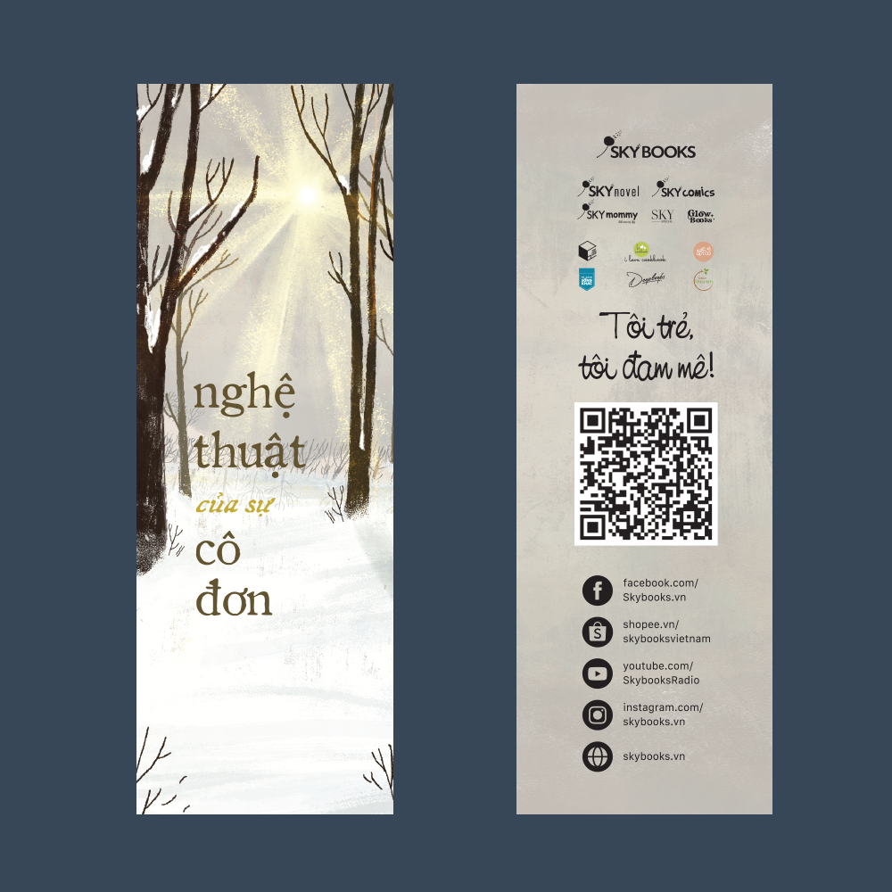 nghệ thuật của sự cô đơn - tặng kèm bookmark - Ảnh 3