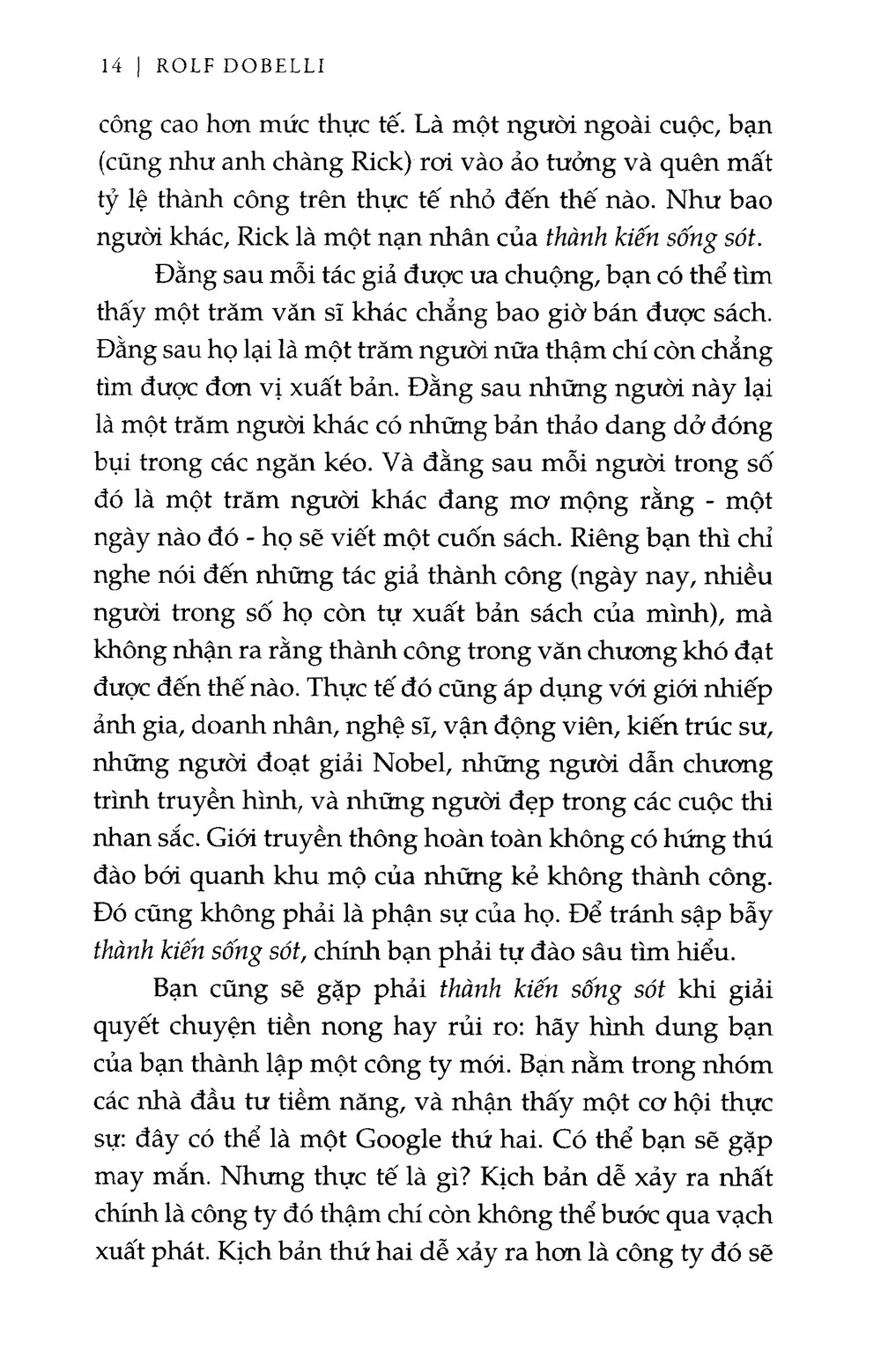 nghệ thuật tư duy rành mạch (tái bản 2018) - Ảnh 7