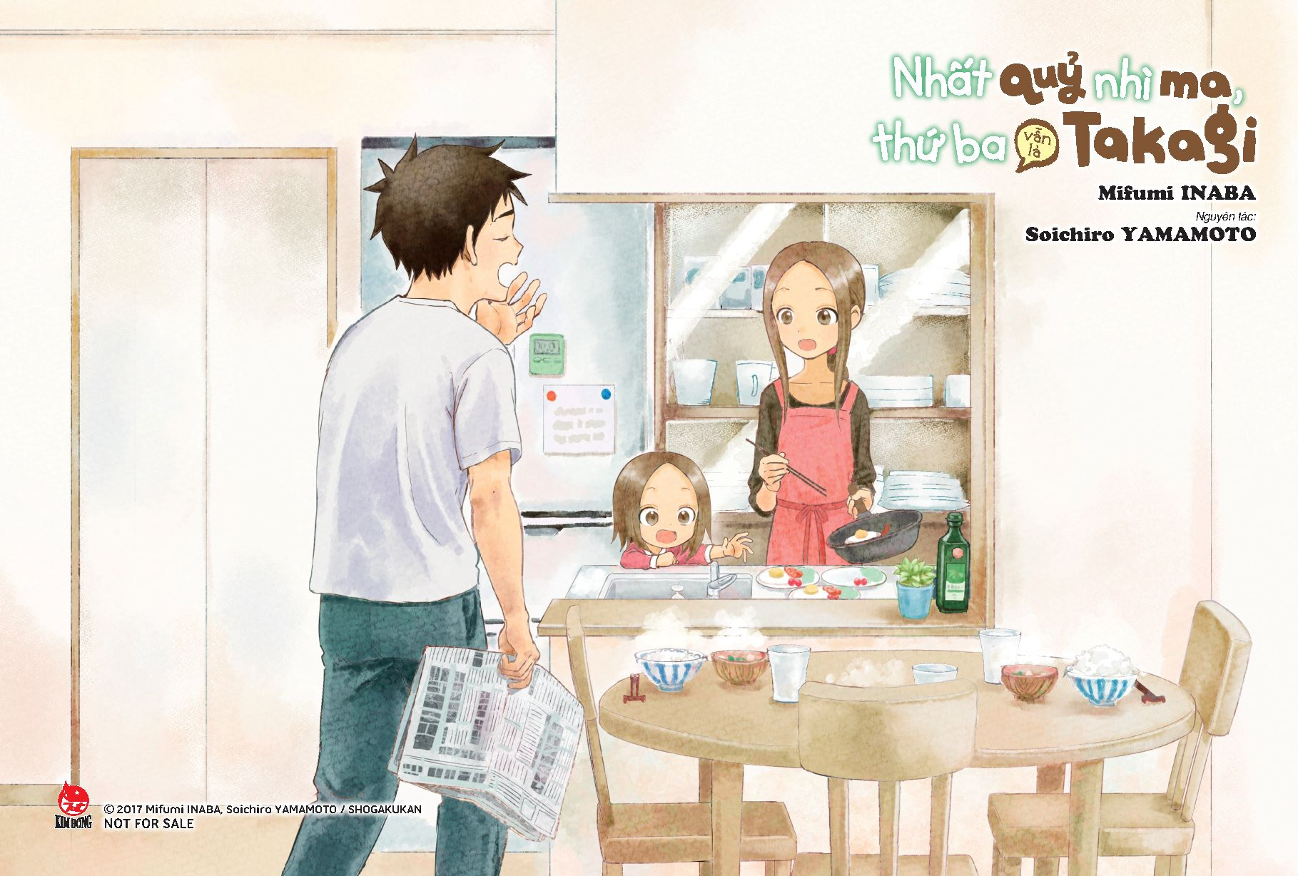 nhất quỷ nhì ma, thứ ba (vẫn là) takagi - tập 16 - tặng kèm postcard - Ảnh 3