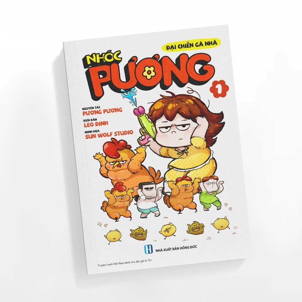 nhóc pương - tập 1 - đại chiến gà nhà - bản sưu tầm - tặng kèm bookmark pvc trong suốt + chữ ký tác giả + cặp móc khóa độc đáo + cặp plushie + bộ đôi sticker - Ảnh 6