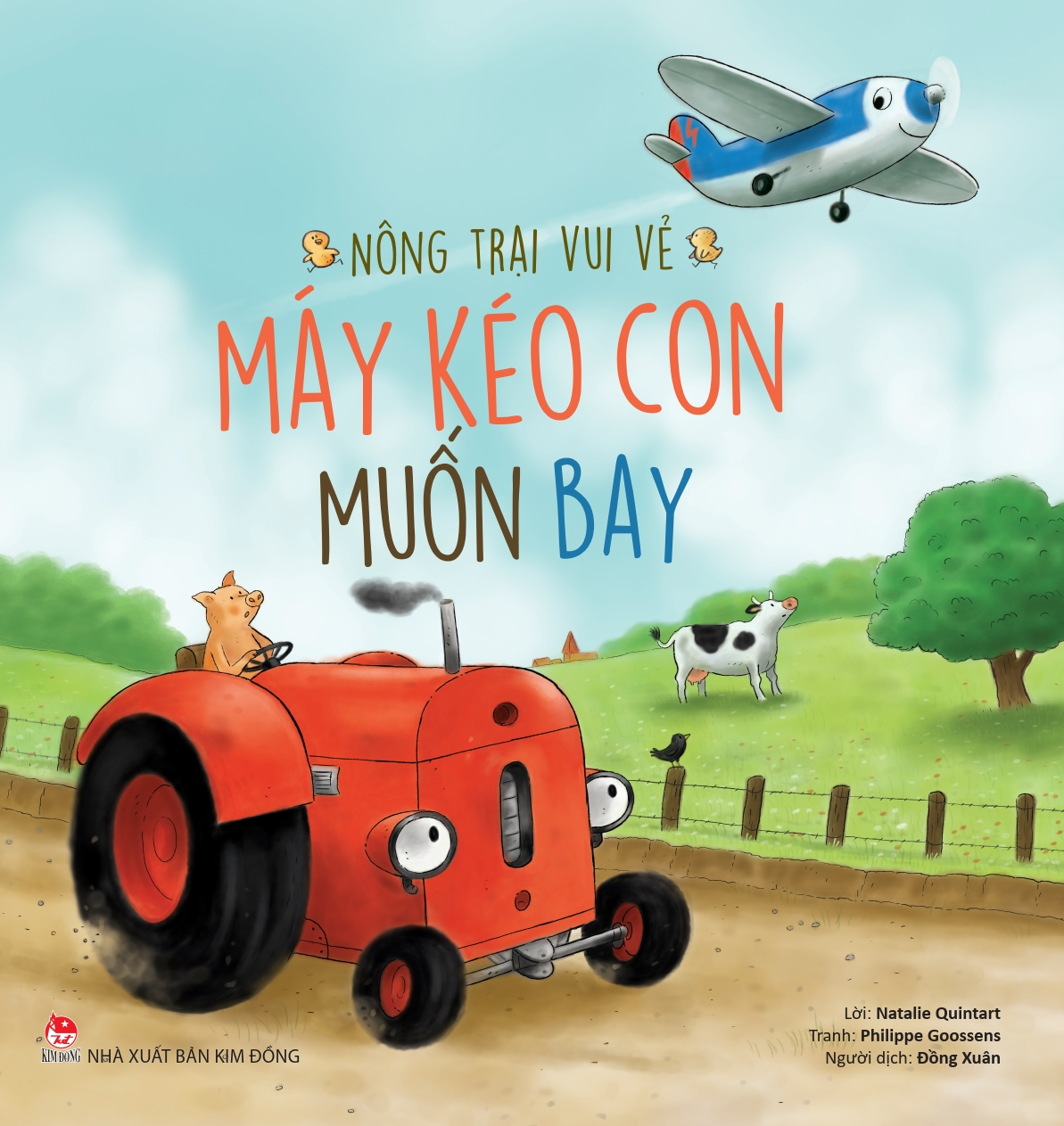 nông trại vui vẻ - máy kéo con muốn bay - Ảnh 2