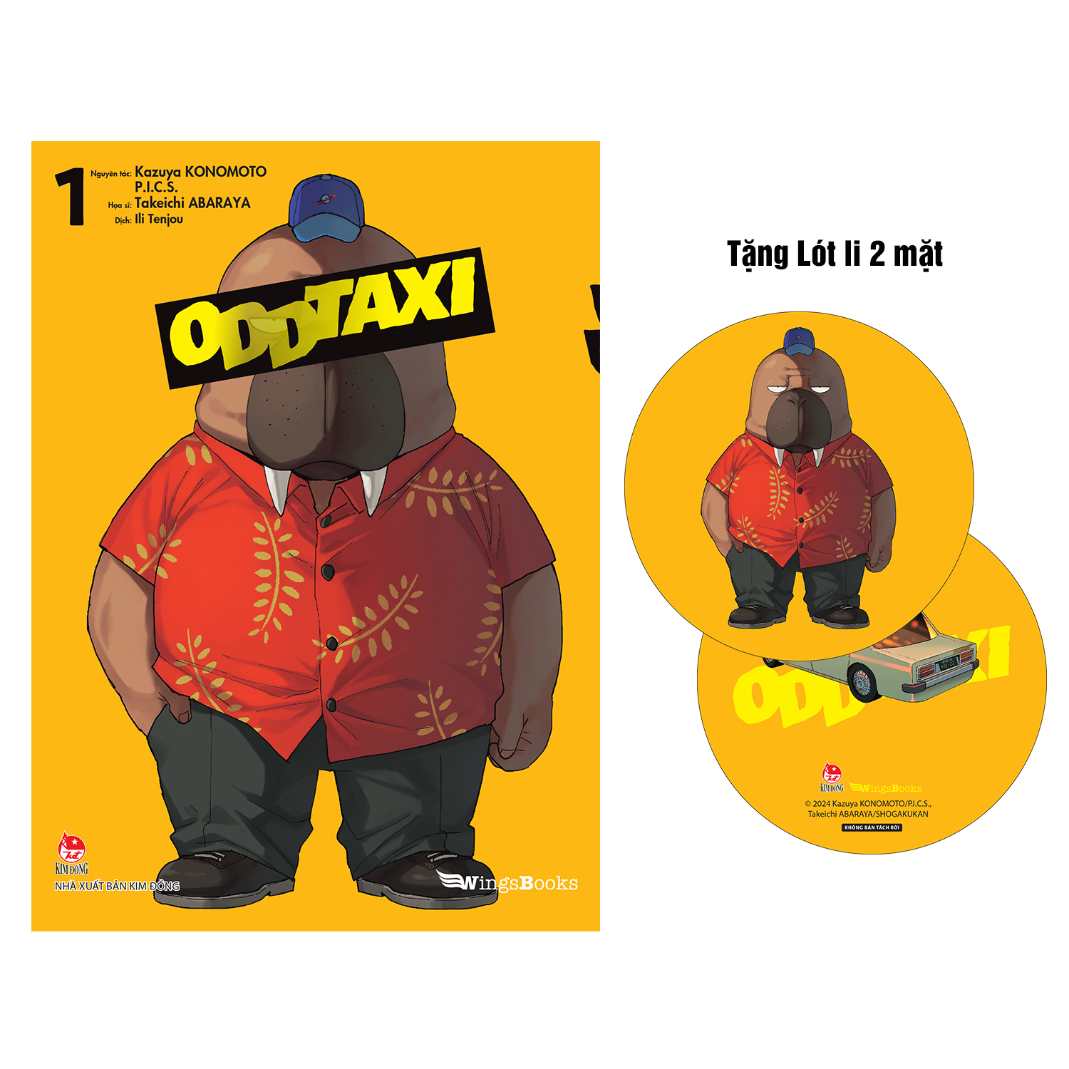 oddtaxi - tập 1 - tặng kèm lót ly 2 mặt - Ảnh 2