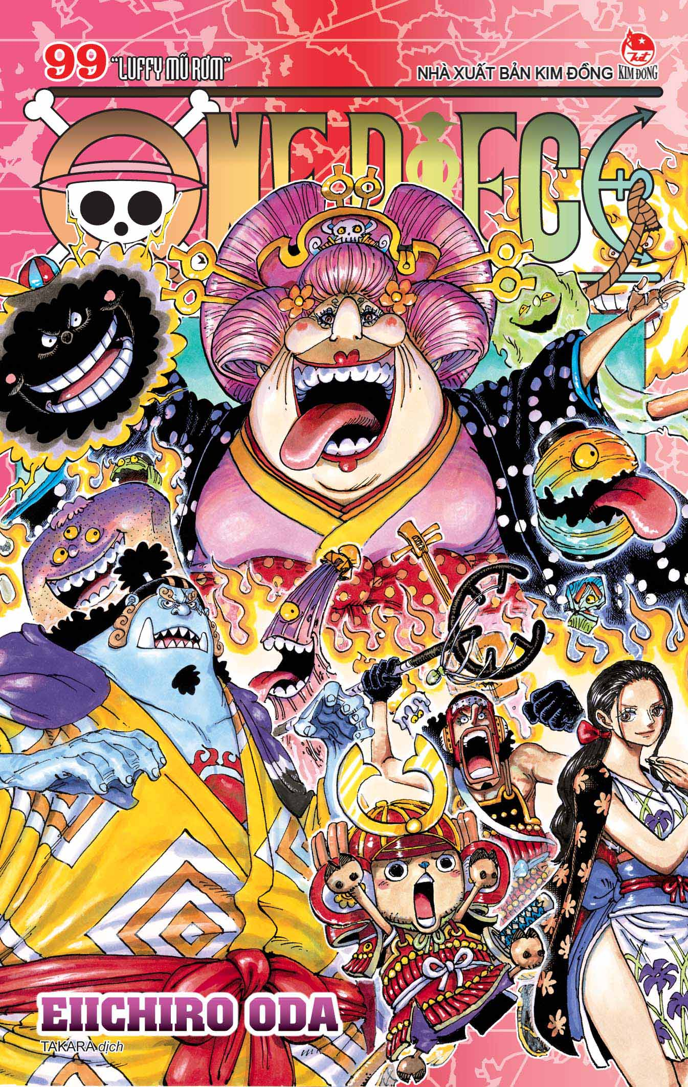 one piece - tập 99 - “luffy mũ rơm” (tái bản 2025) - Ảnh 2