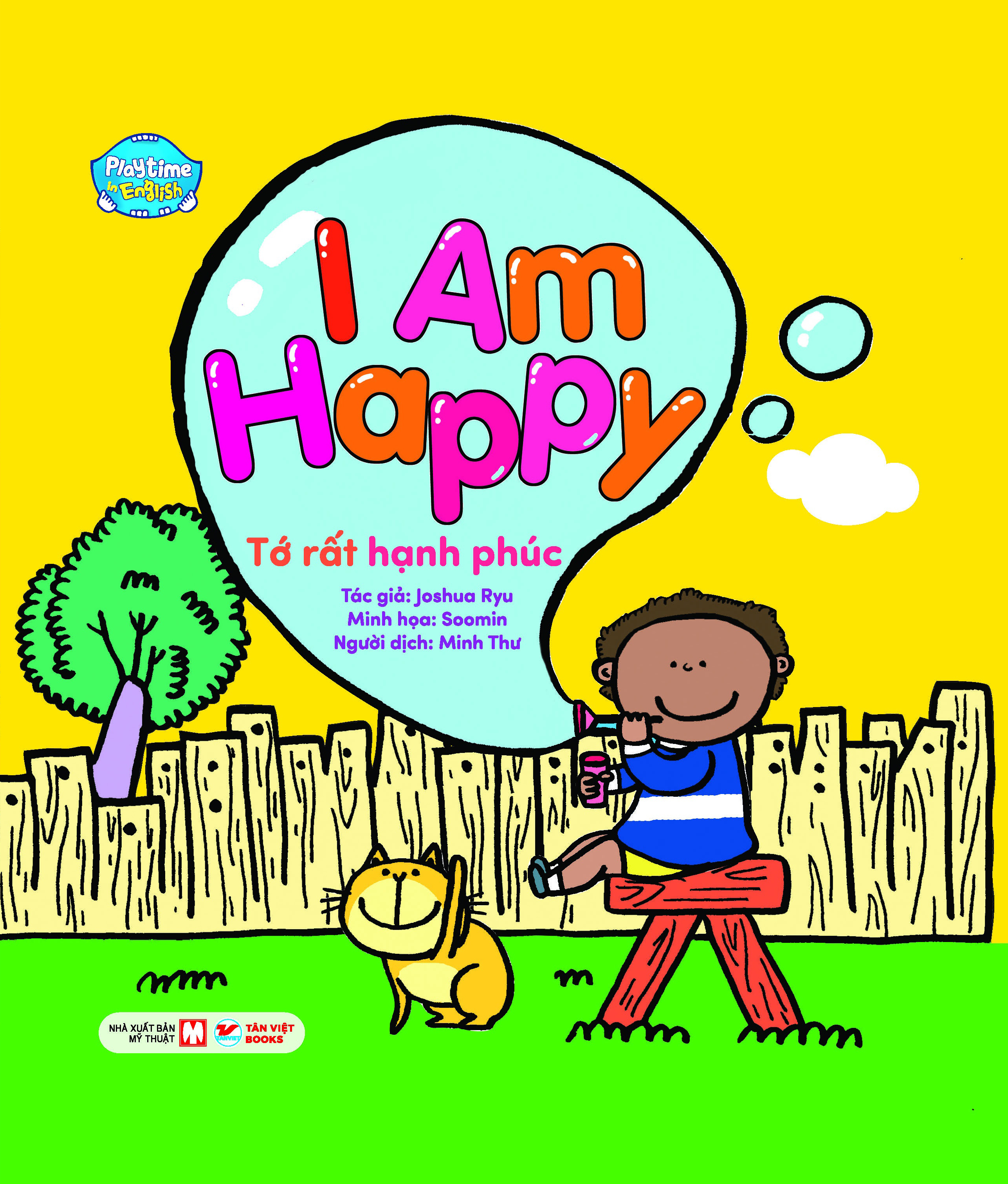 playtime in english - level 2 - i am happy - tớ rất hạnh phúc - Ảnh 3