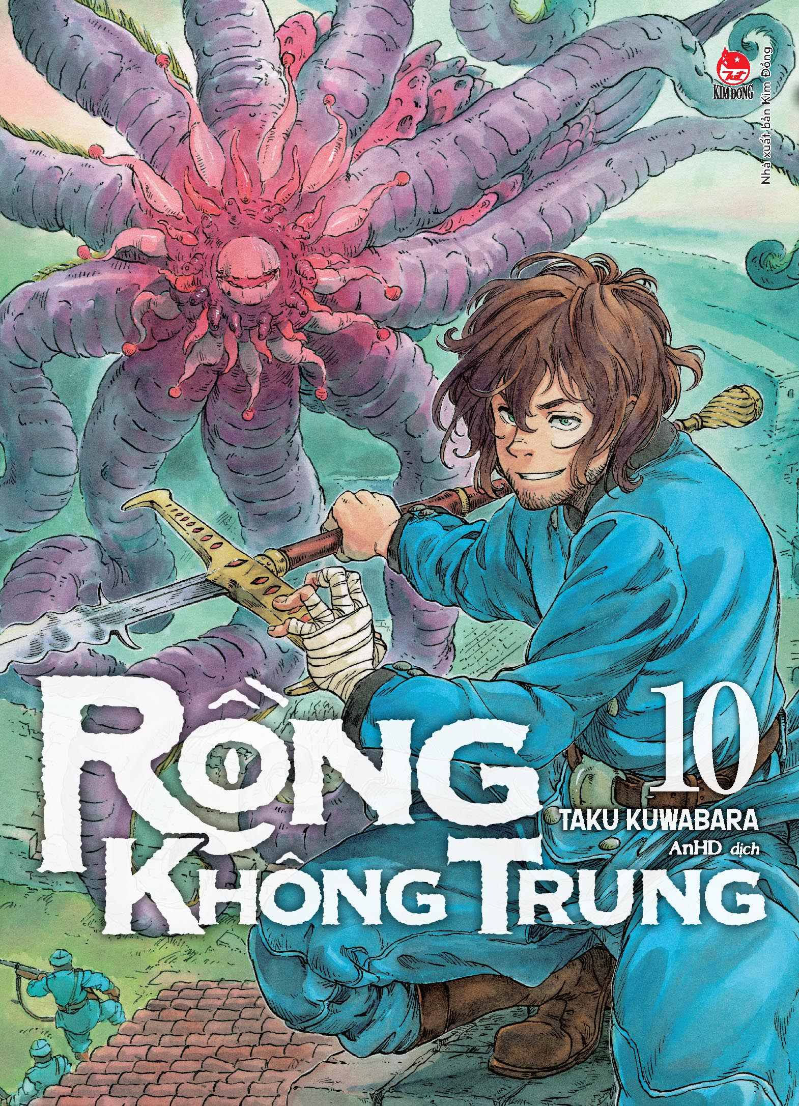 rồng không trung - tập 10 - tặng kèm postcard - Ảnh 2