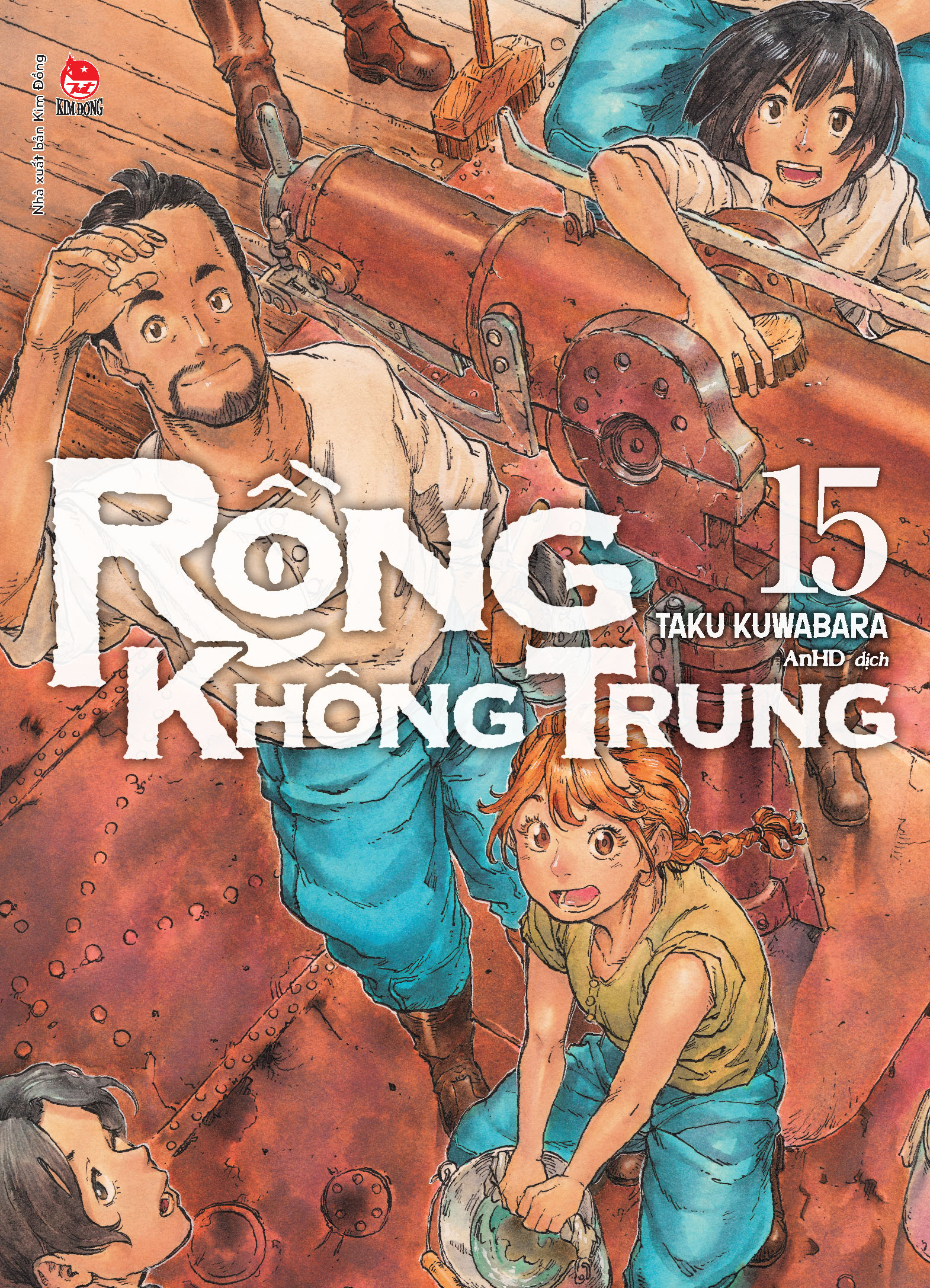 rồng không trung - tập 15 - tặng kèm postcard - Ảnh 3
