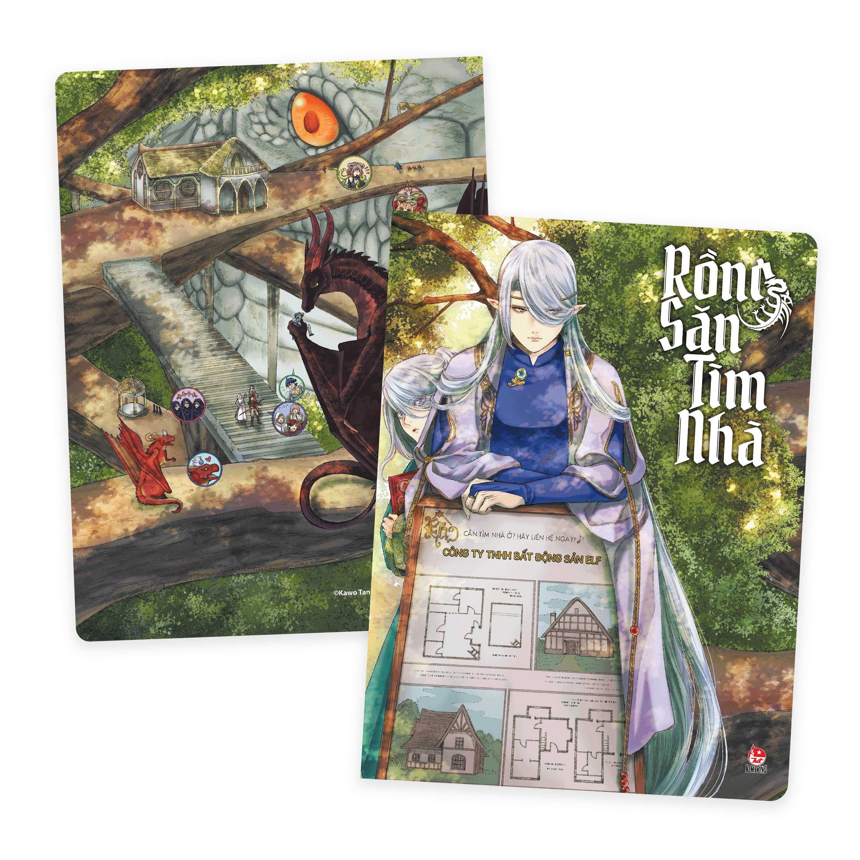 rồng săn tìm nhà - tập 3 - tặng kèm clear file giấy - Ảnh 3