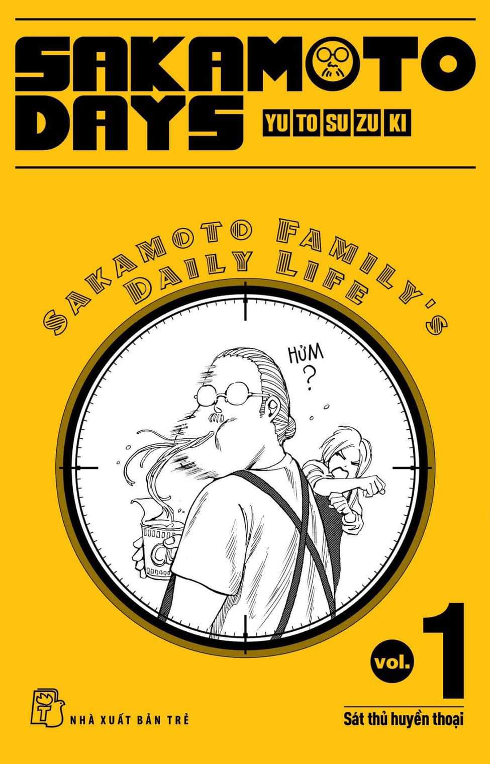 sakamoto days - tập 1 - sát thủ huyền thoại - tặng kèm 2 bìa rời + 1 thiệp giấy sổ gia quy nhà sakamoto - Ảnh 2