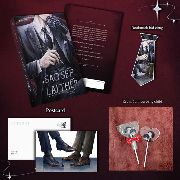 Sao Sếp Lại Thế? - Tặng Kèm Bookmark + Postcard + Kẹo Mút Nhựa Cứng