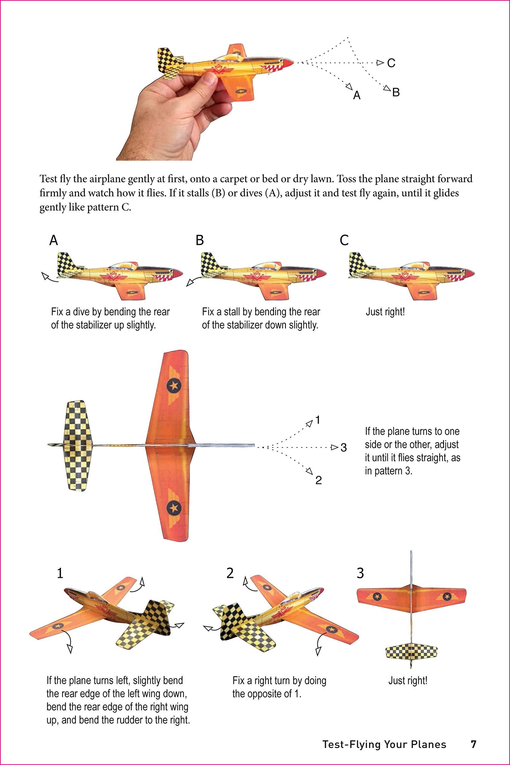 scale model paper airplanes kit: iconic planes that really fly! slingshot launcher included! - just pop-out and assemble (14 famous pop-out airplanes) - Ảnh 2