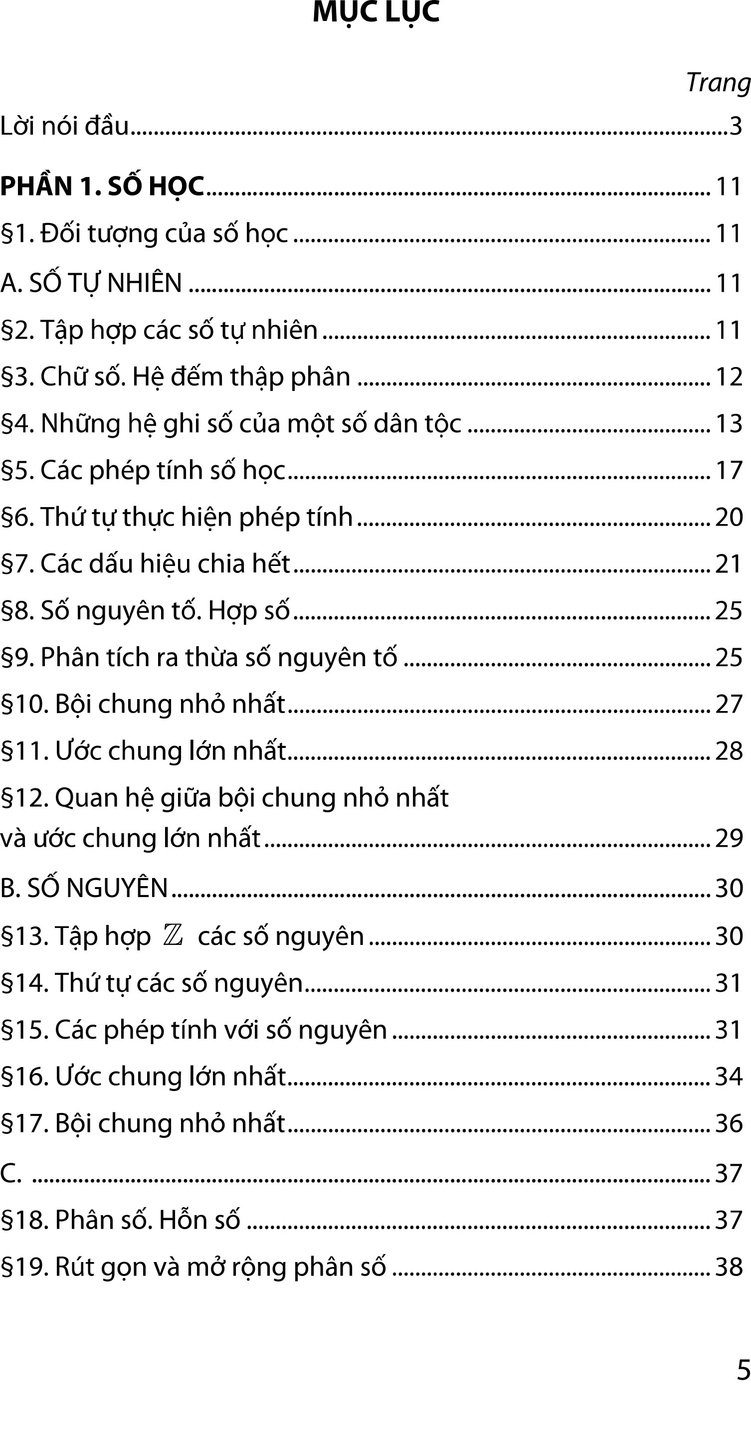 sổ tay kiến thức toán trung học cơ sở - Ảnh 4
