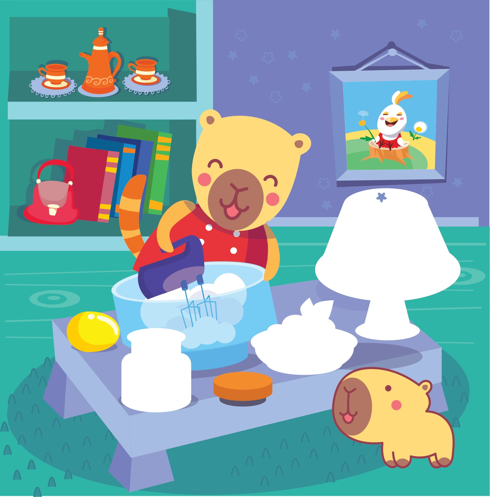 Sticker Capybara - Tìm Vật Ẩn Giấu - NgườI Bạn Tuyết - Ảnh 14