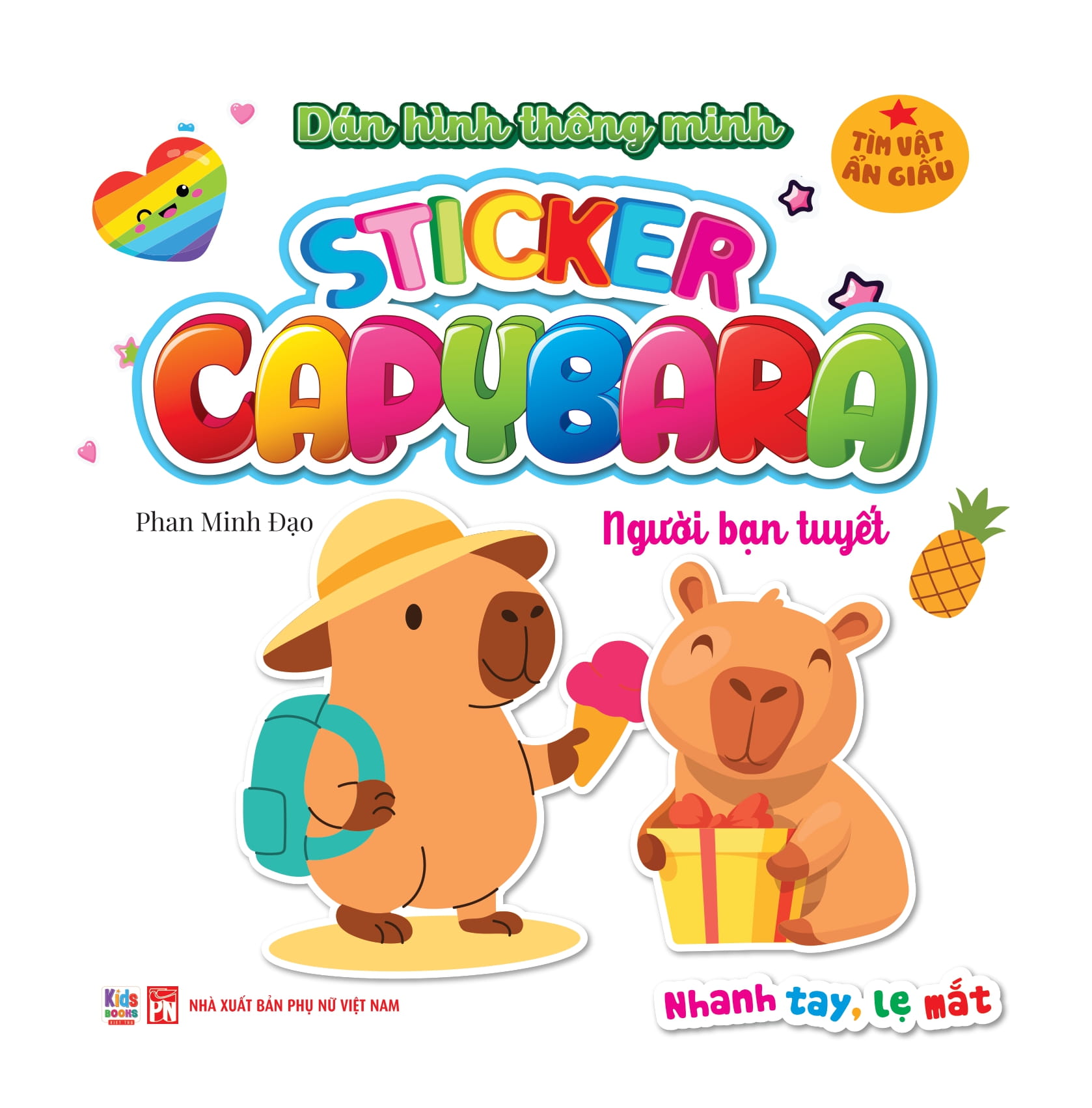 Sticker Capybara - Tìm Vật Ẩn Giấu - NgườI Bạn Tuyết - Ảnh 2