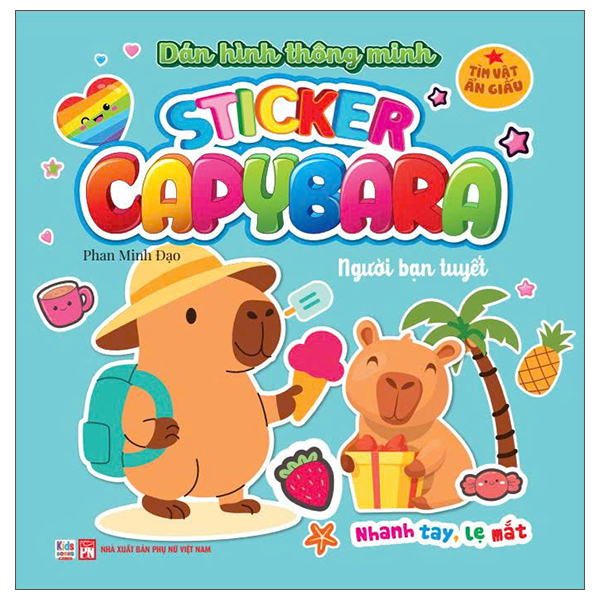 Sticker Capybara - Tìm Vật Ẩn Giấu - Vương Quốc Đồ Chơi - Ảnh 20