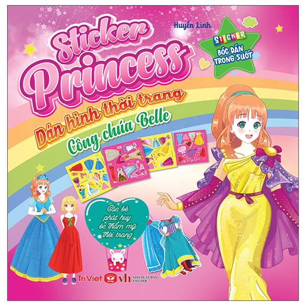 Sticker Princess - Dán Hình Thời Trang - Công Chúa Anna - Ảnh 3