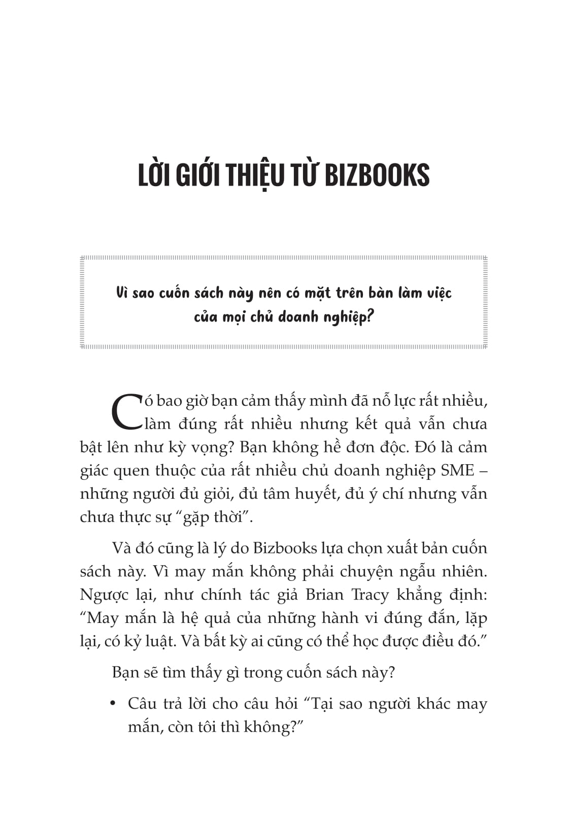Tao Van - Dung Cho Thoi - Cac Quy Luat Giup Chu Doanh Nghiep SME Tu Tao May Man, Nam Bat Co Hoi Va But Pha - Ảnh 5