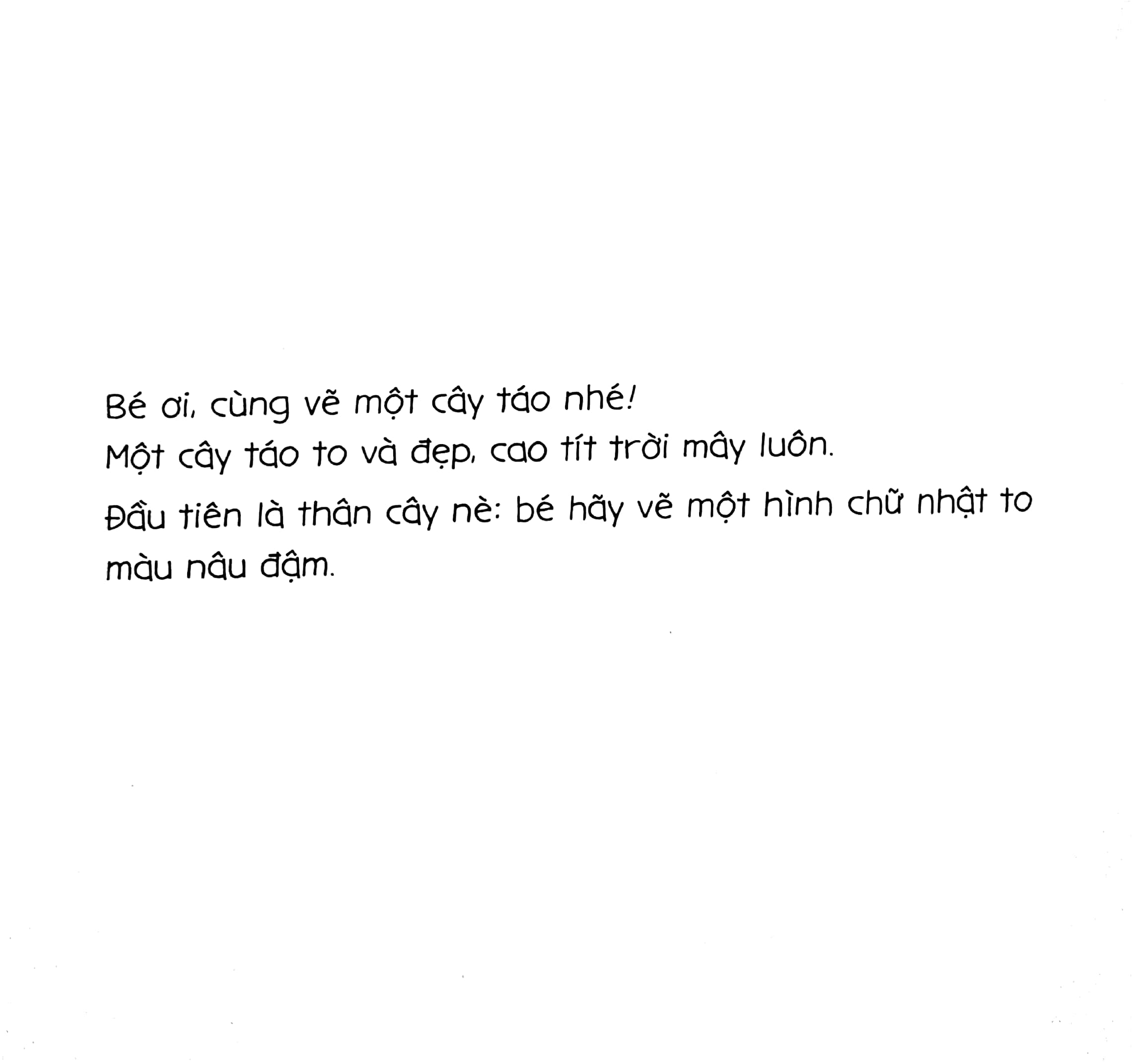 tay khéo tay xinh - bé vẽ cây táo (sách in mực thiên nhiên) - Ảnh 4