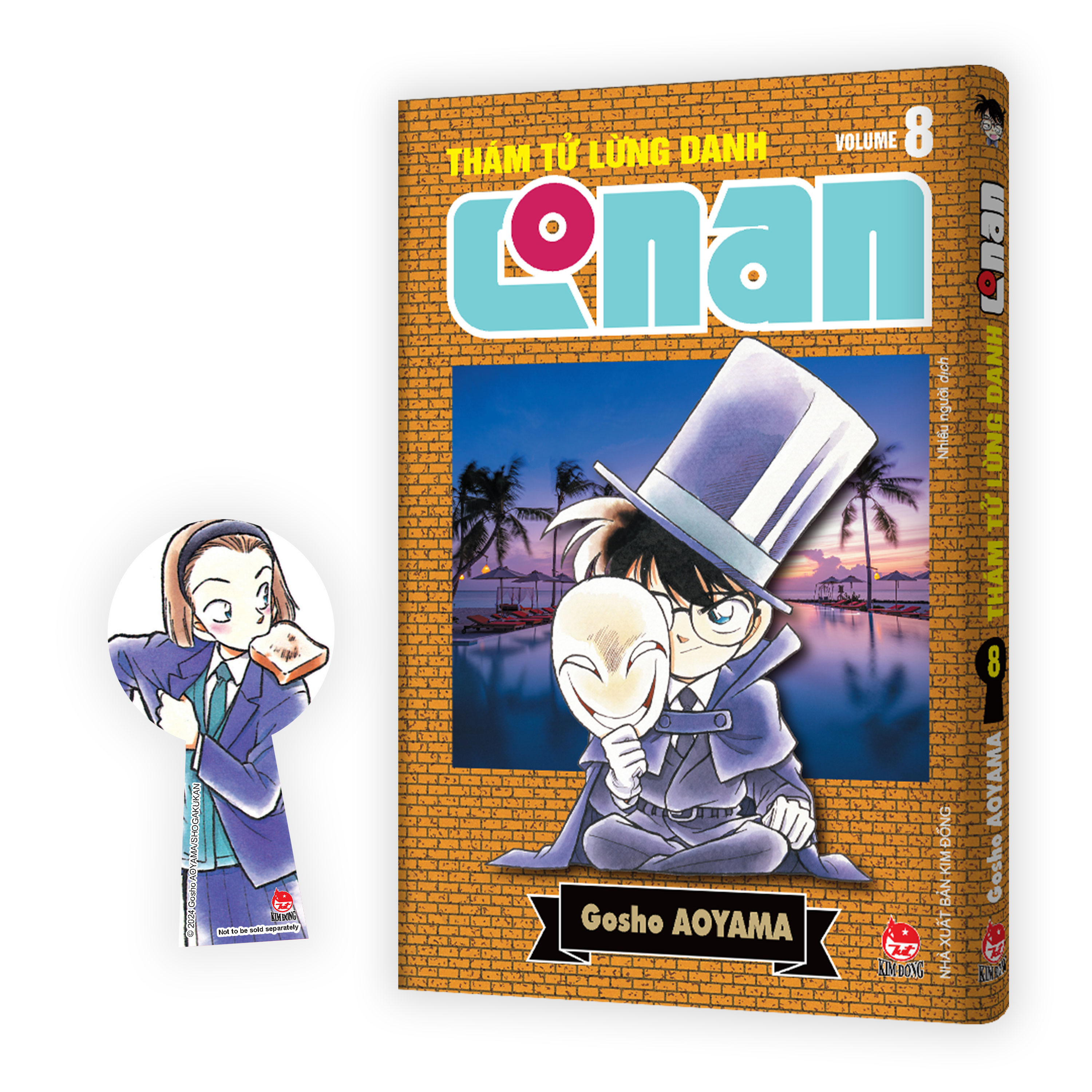 thám tử lừng danh conan - tập 8 - bản nâng cấp - tặng kèm bookmark - Ảnh 2