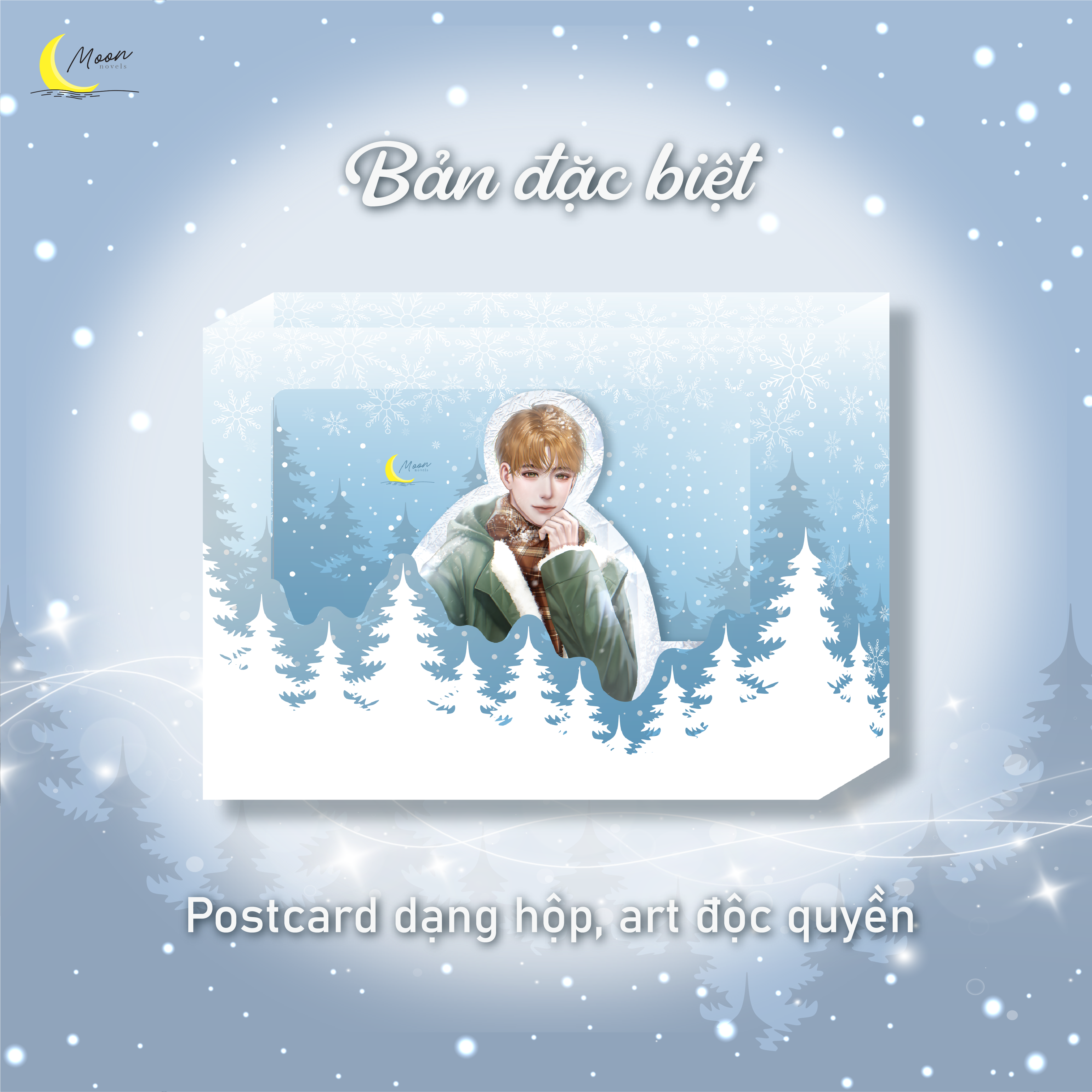 tháng 12 - tập 1 - bản đặc biệt - tặng kèm bookmark + postcard hộp + túi vải mini - Ảnh 4