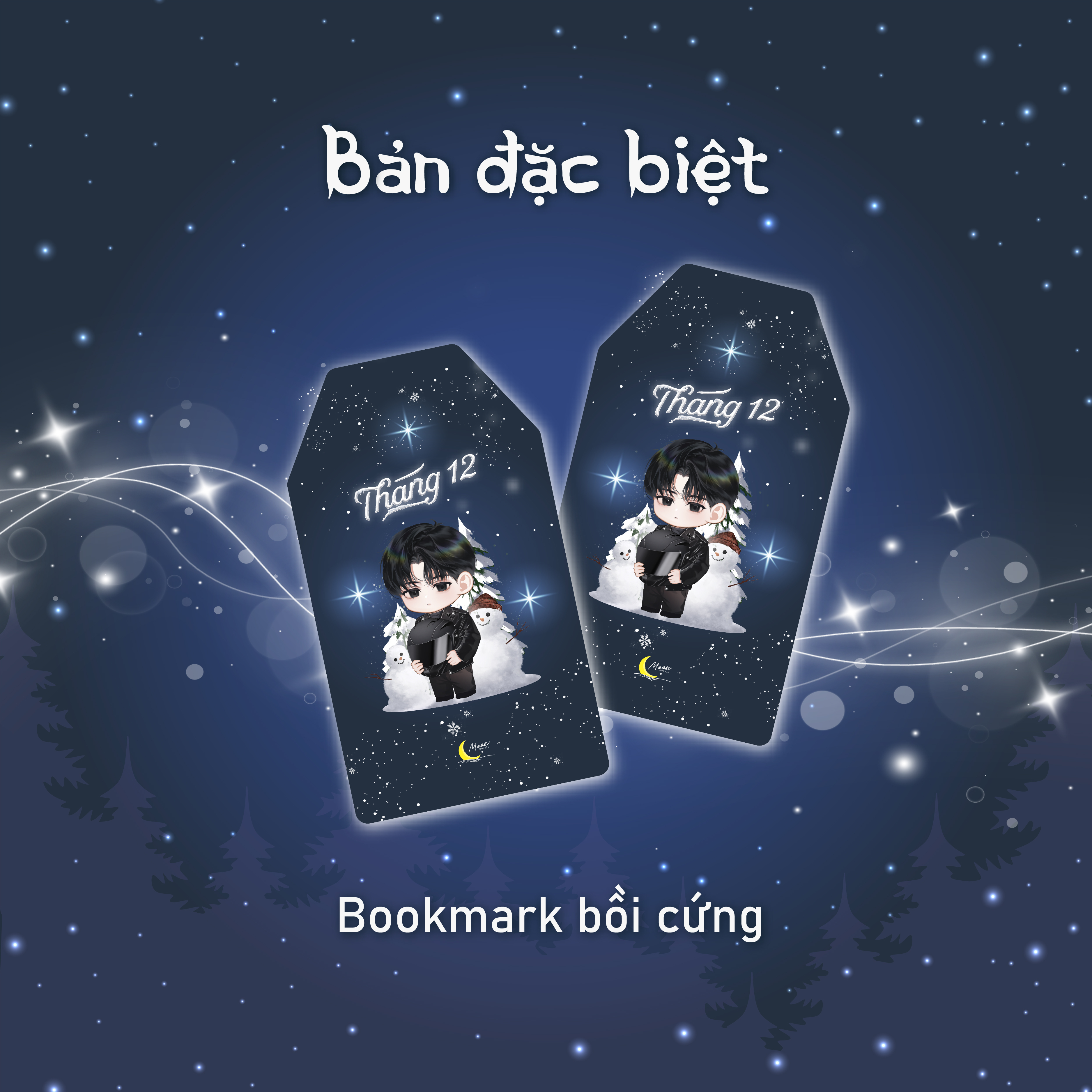 tháng 12 - tập 2 - bản đặc biệt - tặng kèm bookmark + postcard hộp + túi vải mini - Ảnh 3