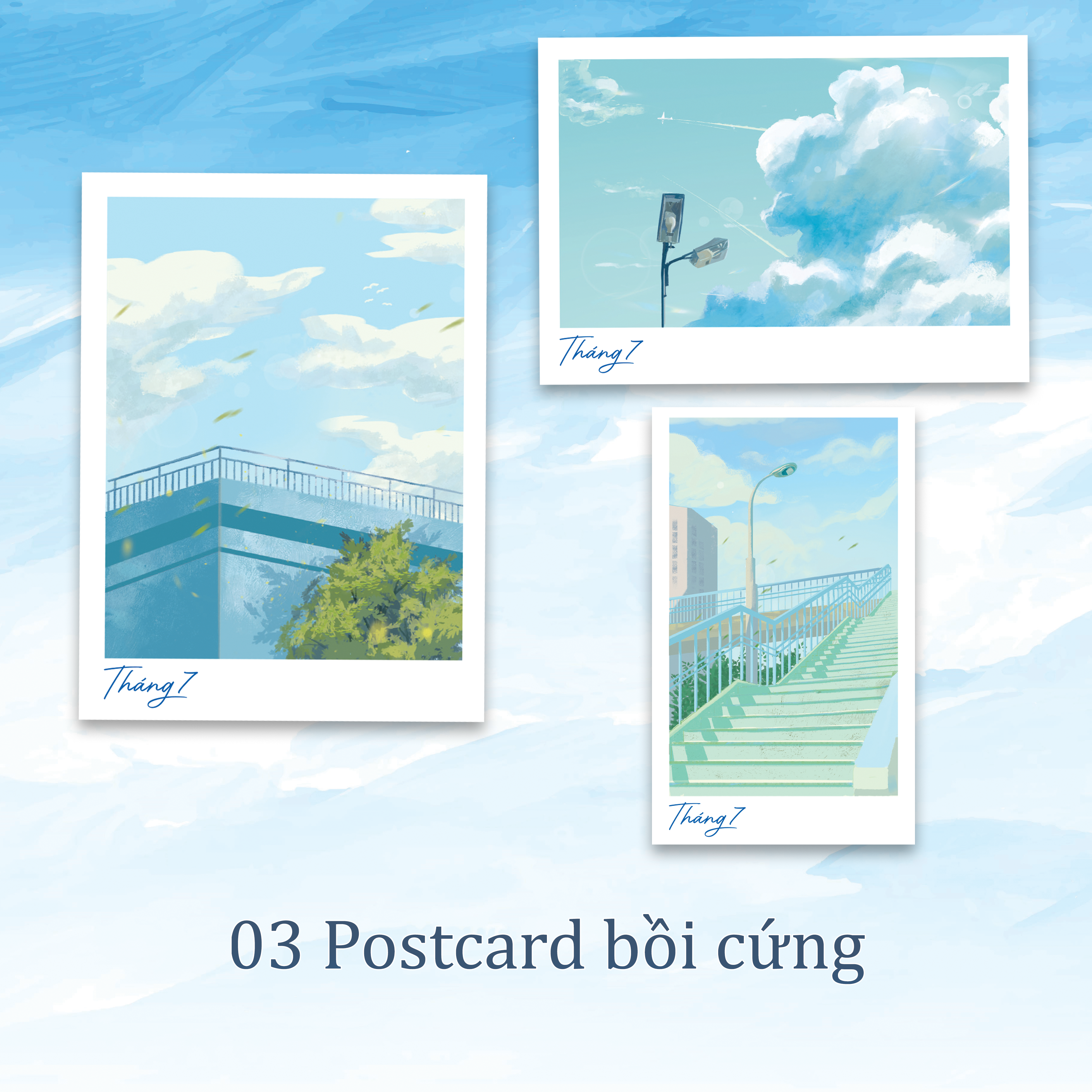 tháng 7 - bản đặc biệt - tặng kèm 1 bookmark + 3 postcard + huy hiệu phủ nhũ - Ảnh 4