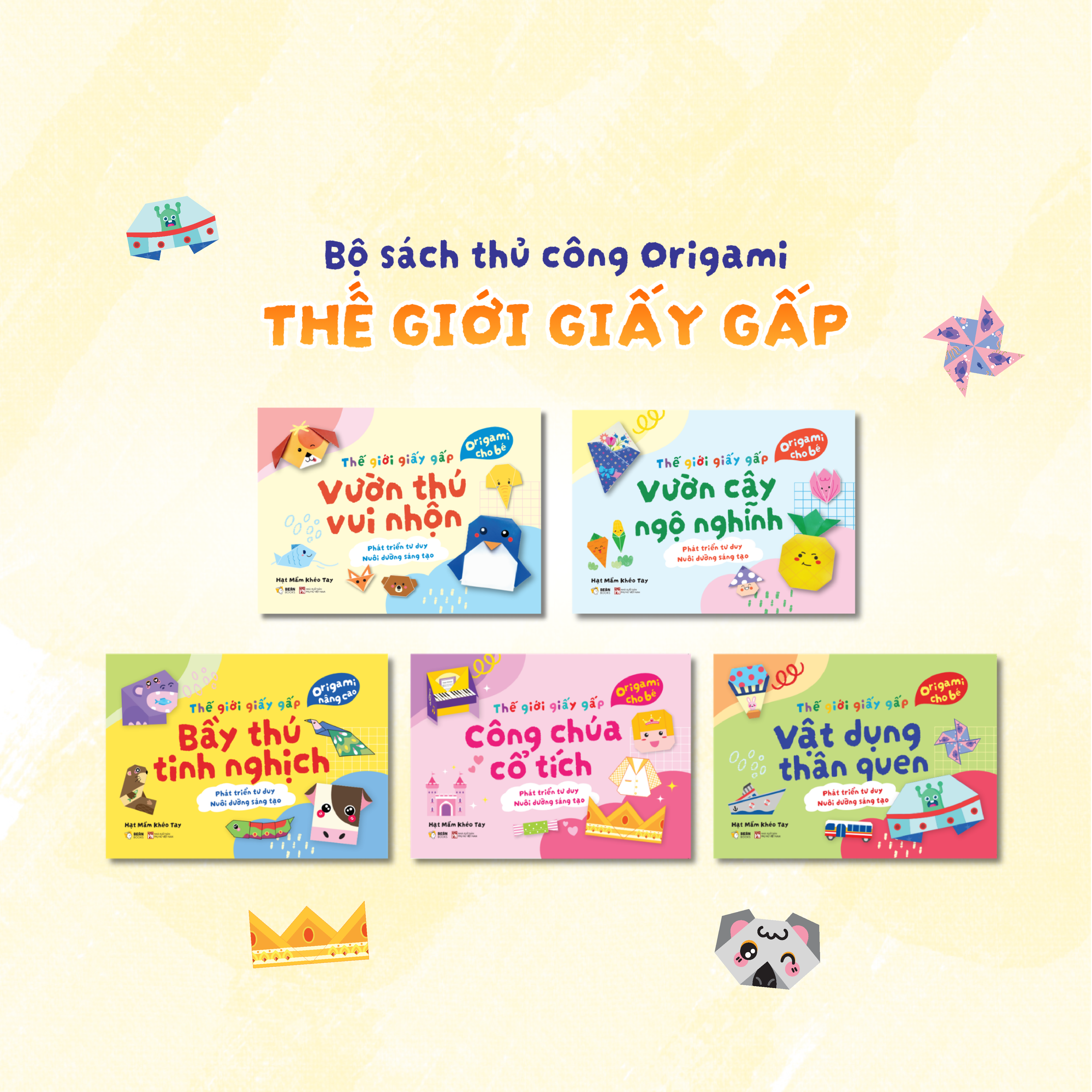 Thế Giới Giấy Gấp - Origami Cho Bé - Vật Dụng Thân Quen - Ảnh 5