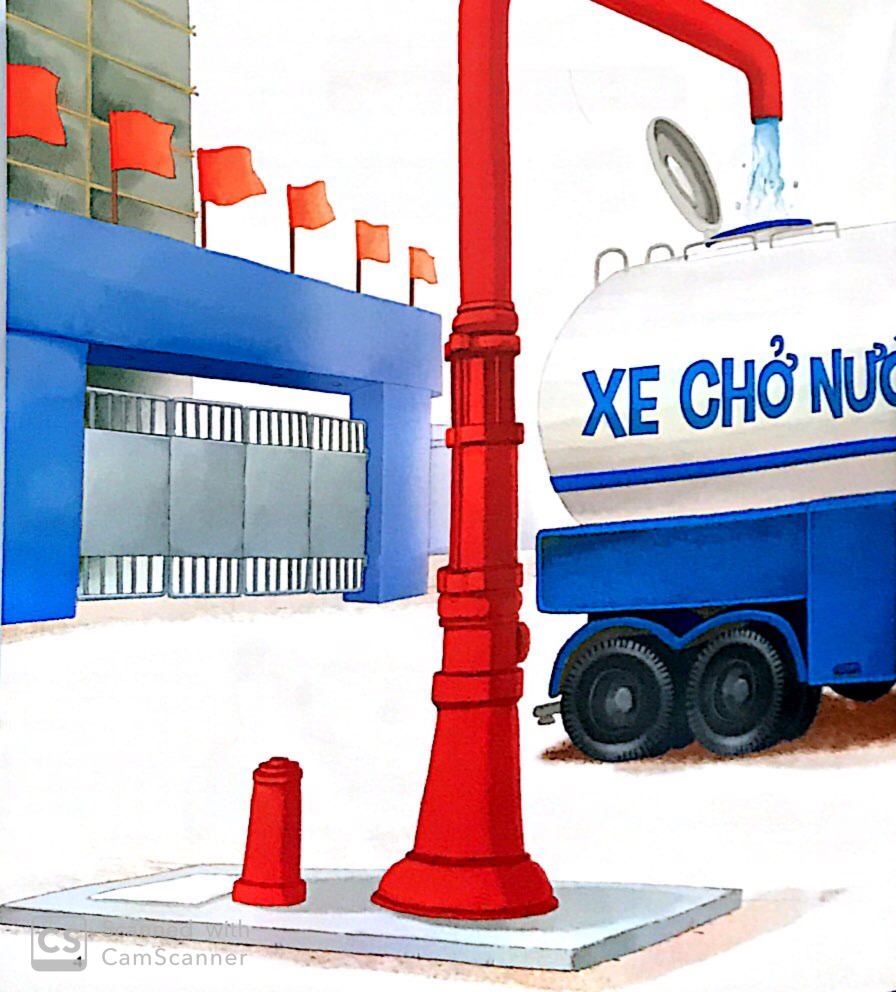 thế giới xe công trình - xe chở nước đáng mến (tái bản 2019) - Ảnh 4