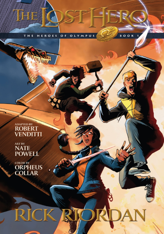 the lost hero - the heroes of olympus, book 1 - Ảnh 2