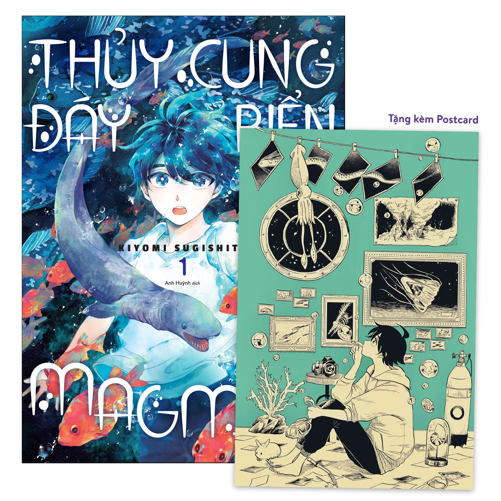 Thuy Cung Day Bien Magmell - Tap 1 - Tang Kem Postcard - Ảnh 2