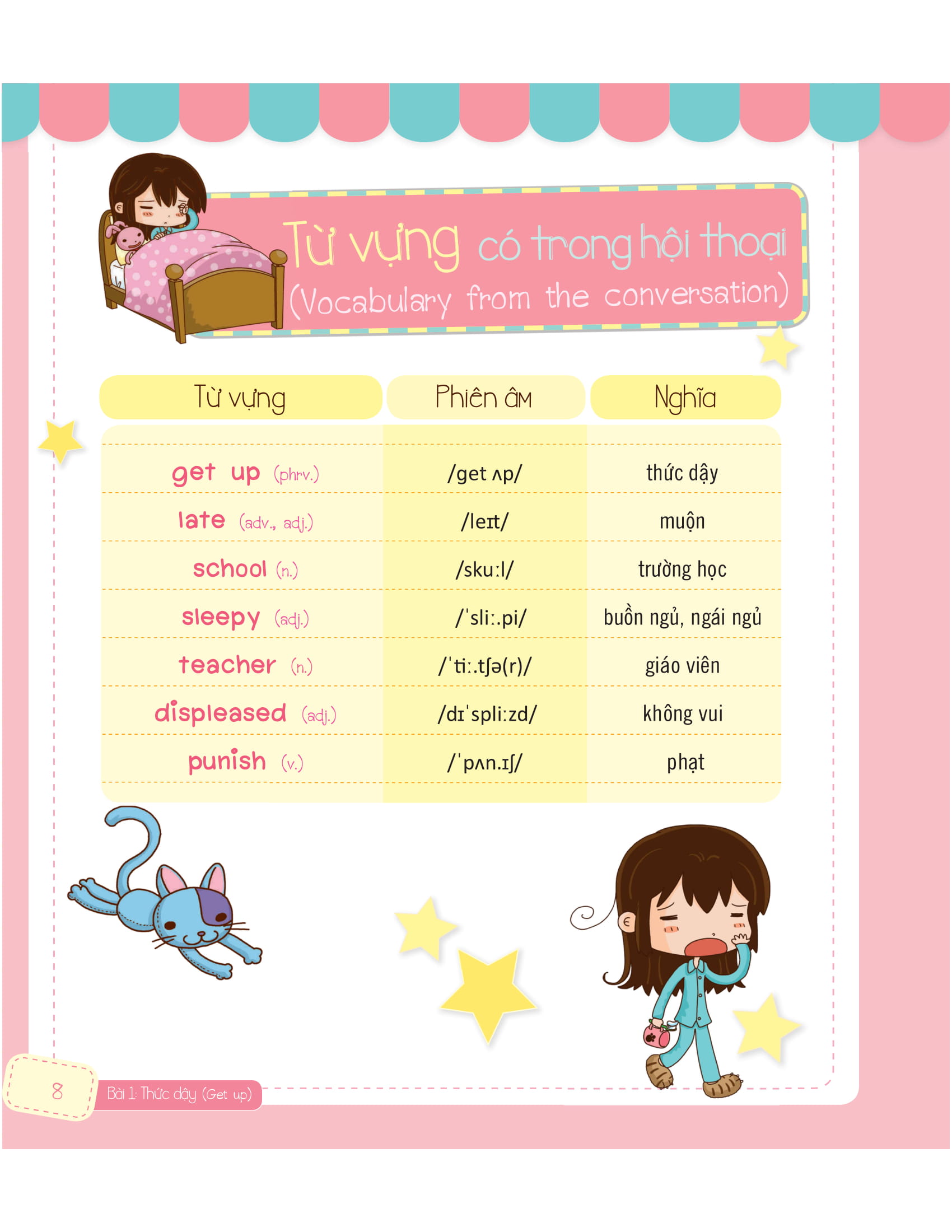 tiếng anh giao tiếp cho trẻ em - daily routines - nếp sinh hoạt hằng ngày - Ảnh 13