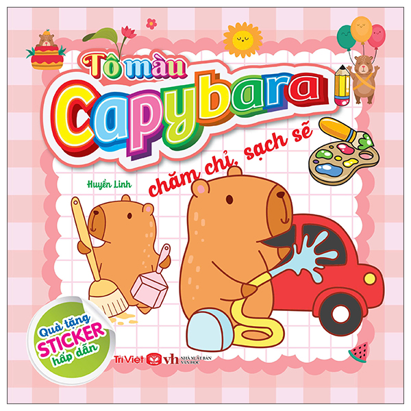 To Mau Capybara - Vui Ve Toi Truong - Ảnh 5