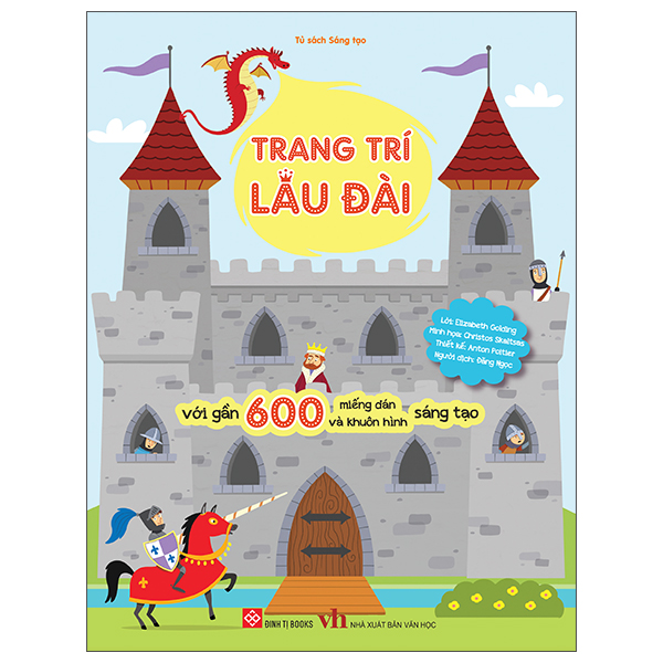 Trang Trí Ngôi Nhà - Với Gần 600 Miếng Dán Và Khuôn Hình Sáng Tạo - Bìa Cứng - Ảnh 13