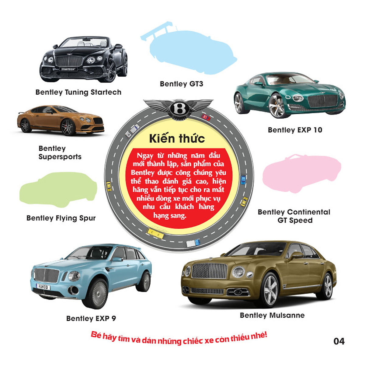 trò chơi dán hình iq-eq-cq - sticker - xe thể thao -tập 1 - Ảnh 6