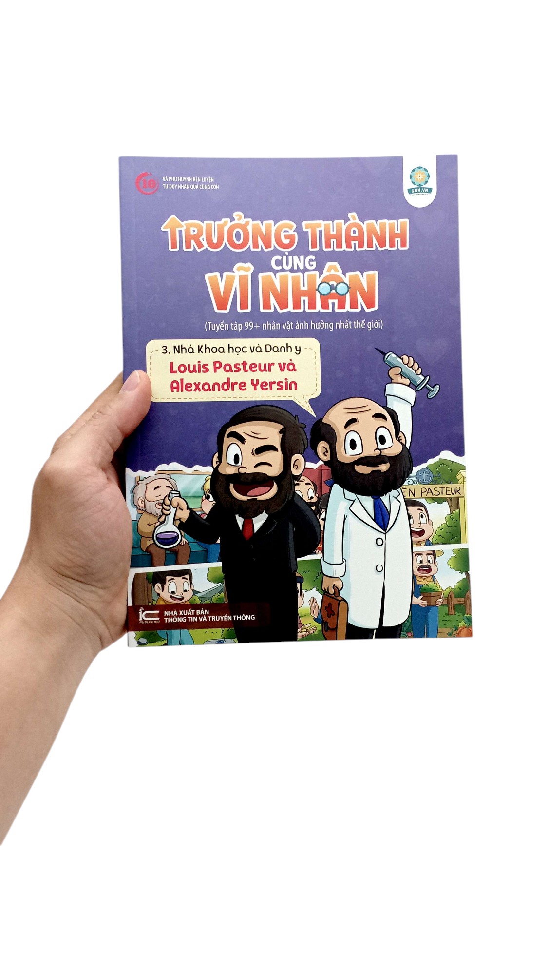 trưởng thành cùng vĩ nhân 3 - nhà khoa học và danh y - louis pasteur và alexandre yersin - Ảnh 9
