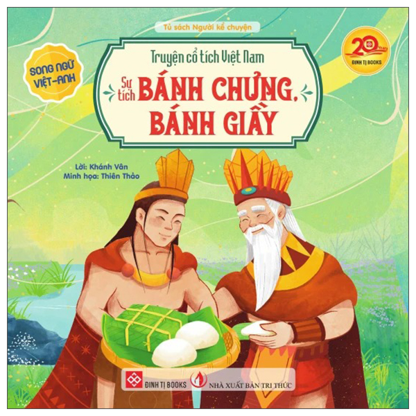 Truyện Cổ Tích Việt Nam - Sự Tích Hòn Trống Mái - Song Ngữ Việt-Anh - Ảnh 13