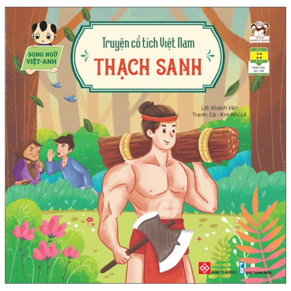 Truyện Cổ Tích Việt Nam - Sự Tích Hòn Trống Mái - Song Ngữ Việt-Anh - Ảnh 23