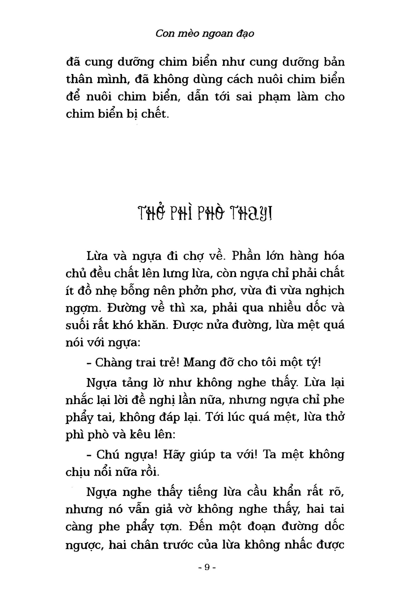 truyện ngụ ngôn thế giới chọn lọc - con mèo ngoan đạo - Ảnh 13