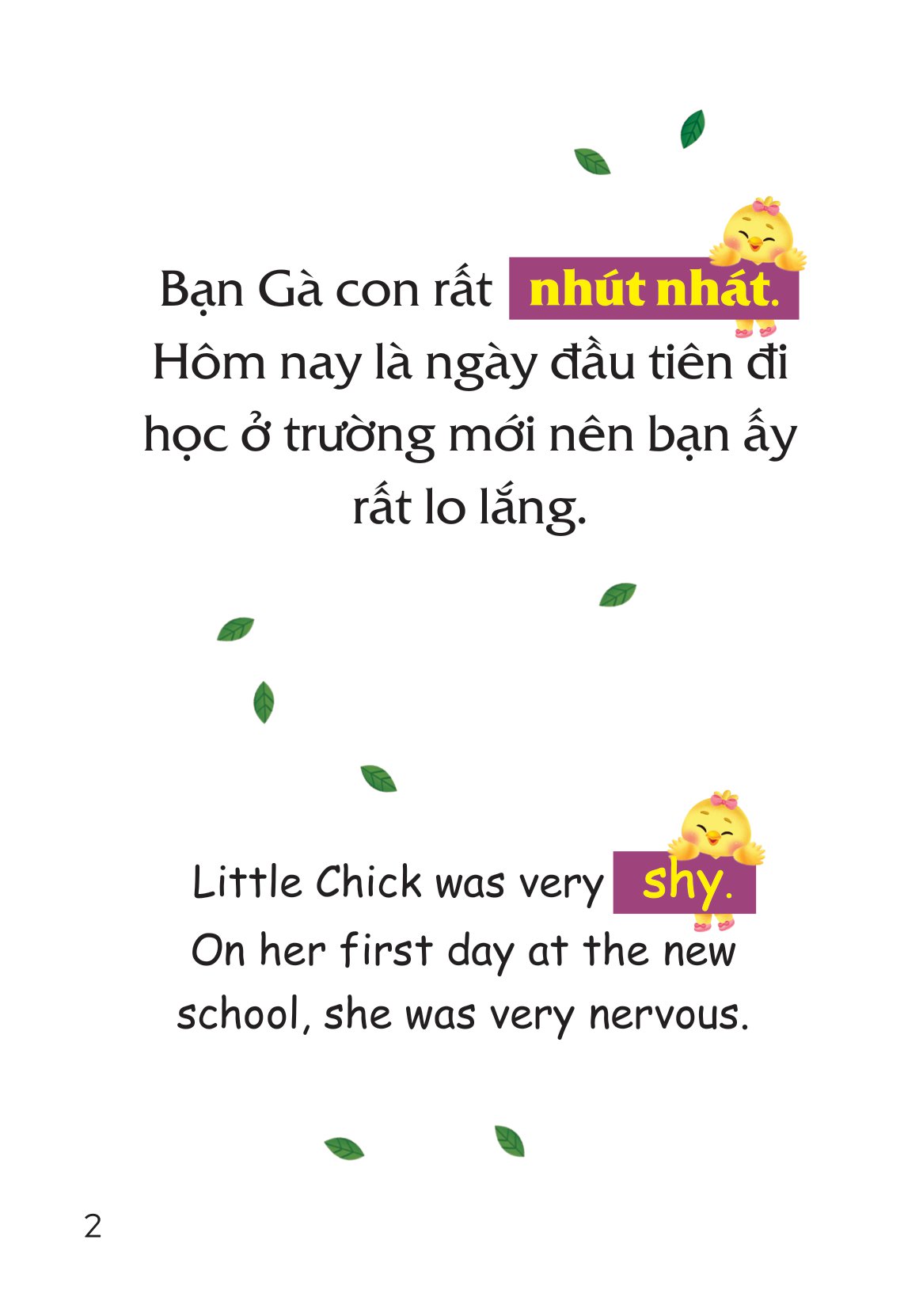 truyện tranh song ngữ việt-anh cho bé - thân thiện hòa đồng, vun trồng tình bạn - being open and sociable, you will have good friends - Ảnh 3