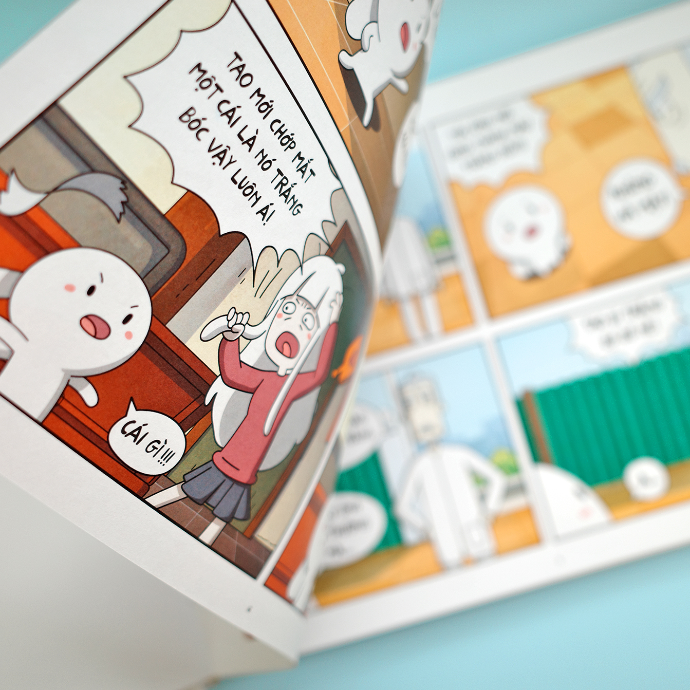 Truyện Tranh Tương Tác - Giải Cứu Thỏ Bảy Màu Trong Xứ Sở Không Màu - Tặng Kèm Bookmark 2 Mặt Cán Holo - Ảnh 8