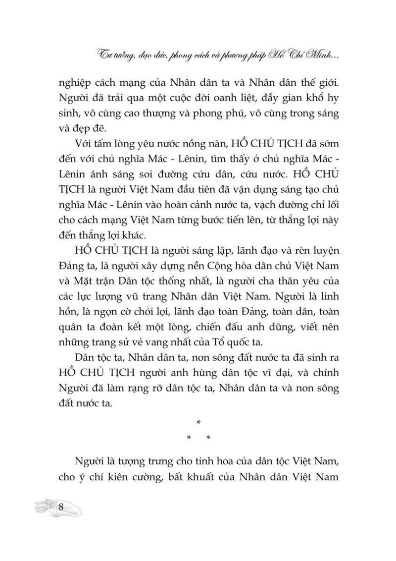 Tư Tưởng, Đạo Đức, Phong Cách Và Phương Pháp Hồ Chí Minh - Ngọn Đuốc Soi Đường Cho Cách Mạng Việt Nam - Ảnh 6